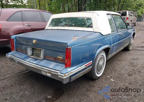 1988 Cadillac Deville из США, поврежденный, VIN 1G6CD1158J4265540